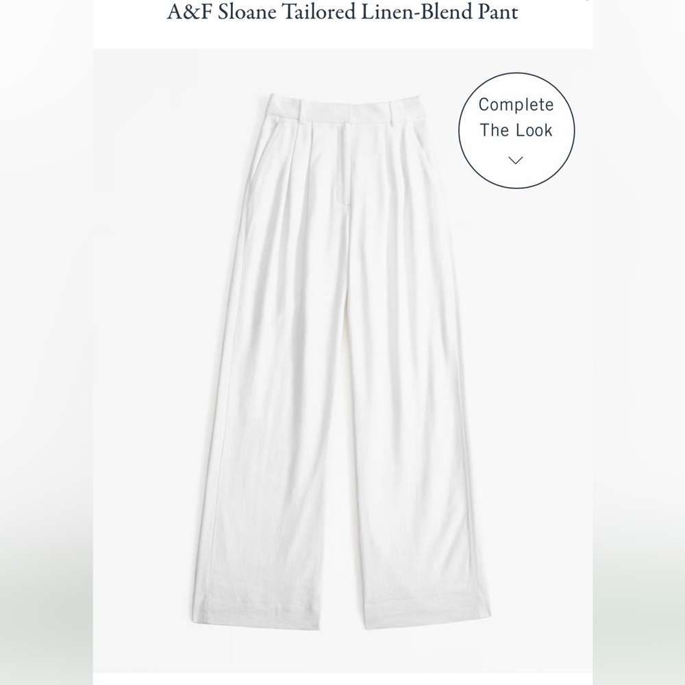 Abercrombie Linen Trousers